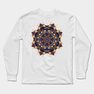 Fractal Mandala Long Sleeve T-Shirt